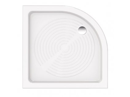 Hopa Elara 80 x 80 x 11,5 cm sprchová vanička čtvrtkruhová keramická