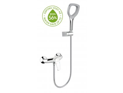 Sprchová nástěnná baterie s příslušenstvím Metalia ECO+chrom 57060,0E