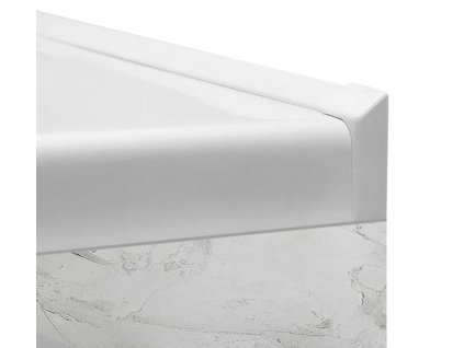 Polysan vanová krycí lišta 2 x 195 cm 2x roh 2x zakončení bílá 91020