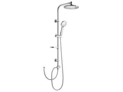Aqualine ZARA sprchový sloup k napojení na baterii, chrom SL420