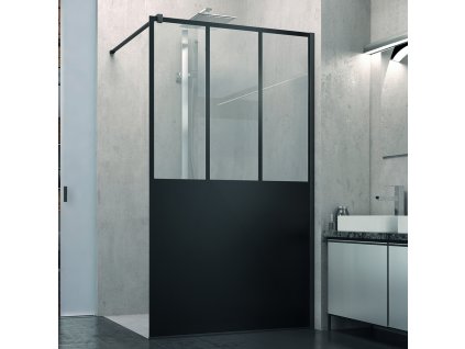 SanSwiss Ronal WALK-IN EASY 90 cm sprchová zástěna sklo Loft 69 STR4P0900669