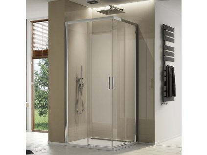 SanSwiss Ronal TOP LINE S 90 cm pravé sprchové dveře sklo Carre TLSD0905030