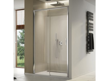SanSwiss Ronal TOP LINE S 100 cm levé sprchové dveře sklo Durlux TLS2G1000122