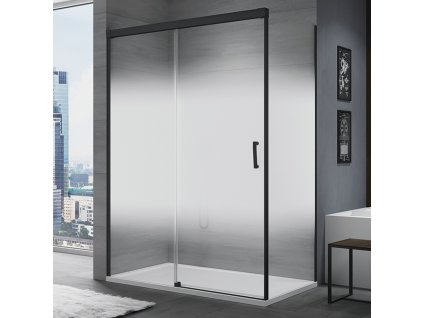 SanSwiss Ronal CADURA 110 cm levé sprchové dveře sklo Shade CAS2G1100668