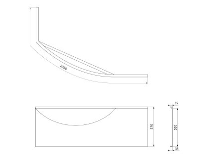 Polysan Mamba R 170 77312 panel rohový