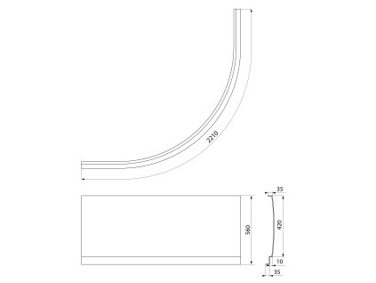 Polysan Sirius 49312 panel čelní