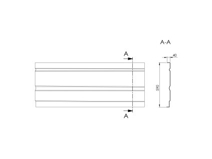 Polysan Marea 92312 panel čelní