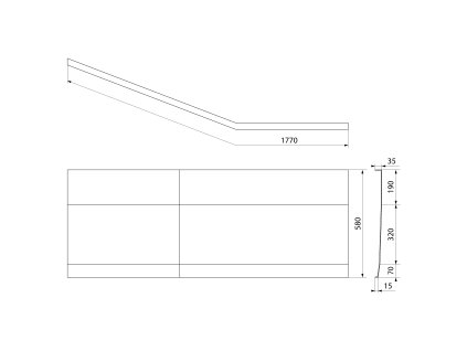 Polysan Tigra R 170 90812 panel čelní