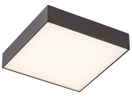 Sapho RISA 30 x 5,5 x 30 cm LS030C stropní LED svítidlo černé