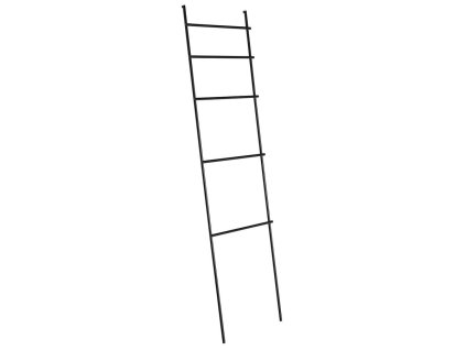 Sapho DEBUT 50 x 186 cm SE121 sušák ručníků na opření černá mat