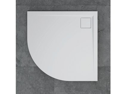 SanSwiss Ronal LIVADA 80 x 80 x 3,5 cm W20R5508004 sprchová vanička