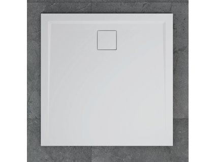 SanSwiss Ronal LIVADA 80 x 80 x 3,5 cm W20Q08004 sprchová vanička