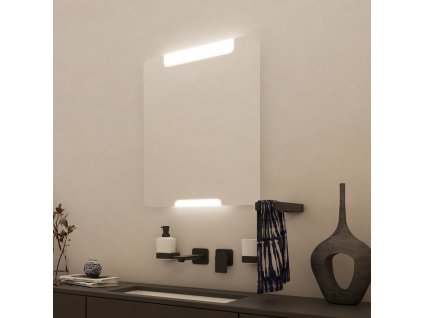 Nimco ZP 22002V 60 x 80 cm LED zrcadlo s dotykovým senzorem