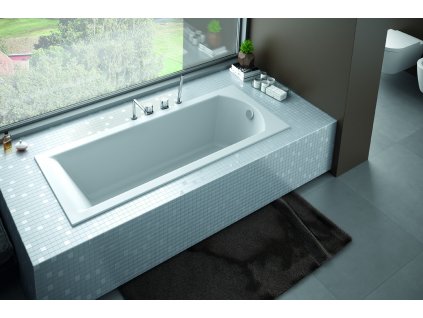Hopa SHEA SLIM 180 x 80 cm VANSHEA180SLIM+OLVPINOZSTELWD vana vč. nožiček