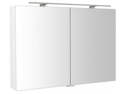 Sapho RIWA 101 x 70 x 17 cm RIW100-0030 galerka s LED osvětlením bílá lesk