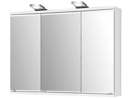 Jokey LENA 80 80 x 64/60 x 23,8/17 cm zrcadlová skříňka - bílá