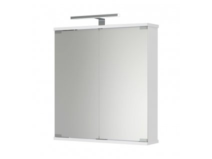 Jokey KANDI LED 60 x 69/65 x 14 cm zrcadlová skříňka - bílá