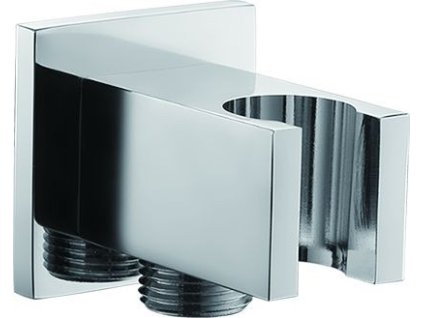 5704 hranaty vyvod ze steny s drzakem sprchy