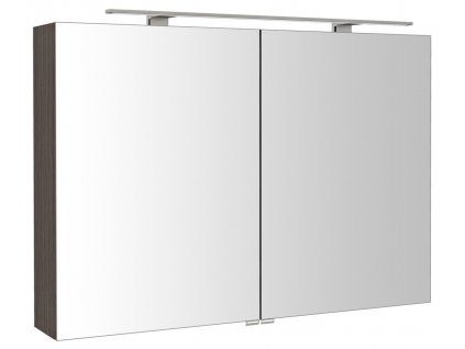 Sapho RIWA 101 x 70 x 17 cm RIW100-0016 galerka s LED osvětlením borovice rustik