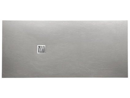 Gelco MITIA 120 x 80 x 3 cm PMS12080 sprchová vanička šedá profilovaná