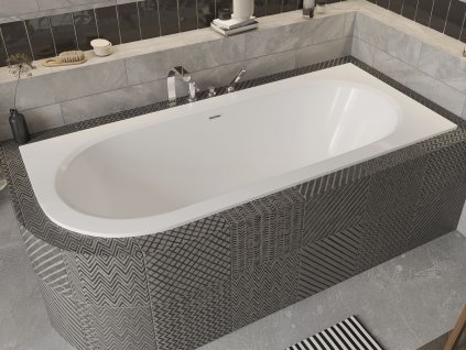Hopa AVITA SLIM+ 150 x 70 cm VANAVIT15SLILP+OLVPINOZ vana včetně nožiček