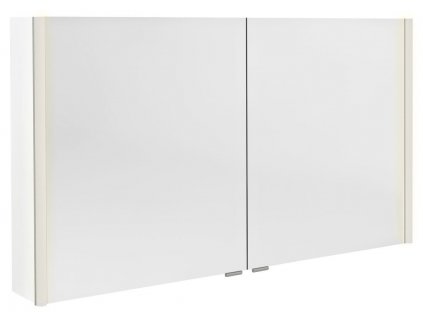 Sapho ALIX 126 x 70 x 17,5 cm AX126-0030 galerka s LED osvětlením bílá