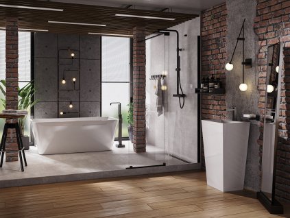 Besco EVITA 160 x 80 cm VANEVITA160 vana volně stojící