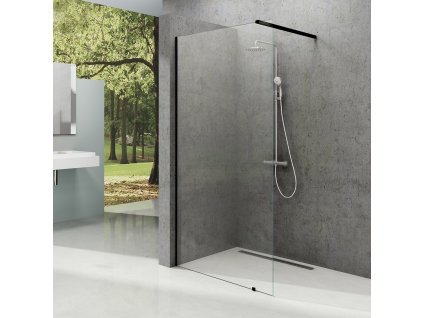 Ravak Walk-in Wall 150 cm GW9WP0300Z1 Sprchový kout černá