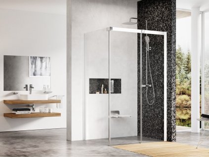 Ravak Matrix MSDPS-110/80 R 0WPD4100Z1 bílá transparent 110 x 80 cm