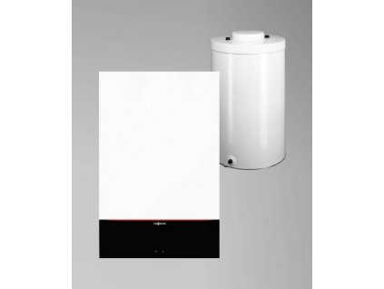 Viessmann sestava Vitodens 100-W 25 kW + Vitocell 100-W 120 l Z022939 + ZDARMA DOPRAVA  + ČR záruční list