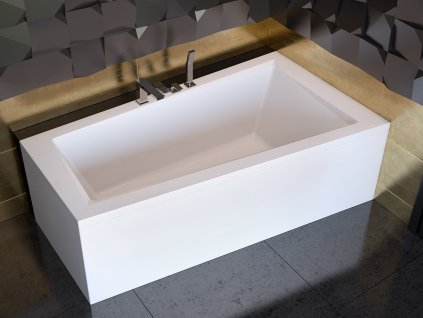 Besco INTIMA vana 150 x 85 cm asymetrická levá vč. noh VANINTI15L+OLVPINOZSTELI