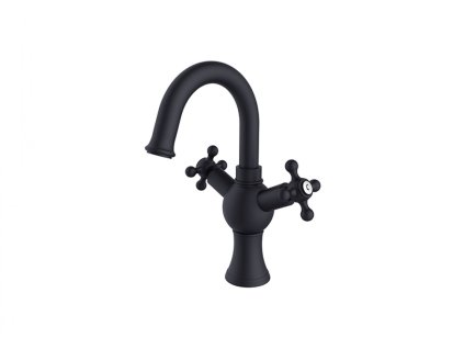 13293 stojankova umyvadlova baterie retro ii cerna