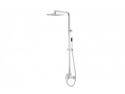 Besco MODERN/VARIUM sprchový sloup s pákovou baterií chrom BABPMVNCH
