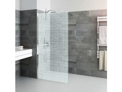Roth Cariba Walk In Line zástěna 80 cm brillant sklo potisk CI TWF 08020 VIF