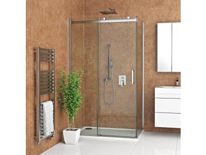 Roth Ambient Line obdélníkový sprchový kout 150 x 80 x 202 cm brillant transparent AMD2/1500_AMB/800