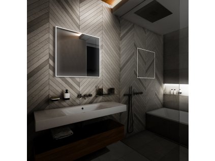 Nimco 13000 LED zrcadlo podsvícené 60 x 60 cm bez senzoru ZP 13066