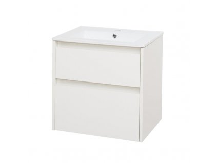 Mereo Opto koupelnová skříňka s keramickým umyvadlem 61 cm bílá CN910