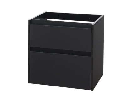 Mereo Opto koupelnová skříňka 61 cm černá CN940S