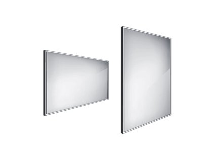 Nimco 13000 LED zrcadlo podsvícené 120 x 70 cm bez senzoru černá ZPC 13006-90