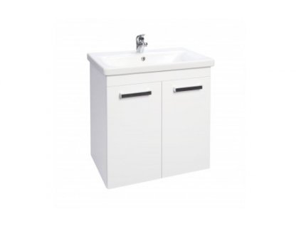 Krajcar KB Balance koupelnová skříňka s umyvadlem 55 x 65 x 46 cm bílá KBK65