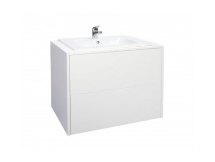 Krajcar PKJ Just koupelnová skříňka se zápustným umyvadlem 85 x 65 x 55 cm bílá PKJ85