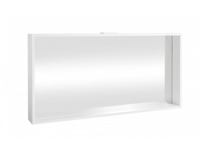 Krajcar ZRS zrcadlo s LED osvětlením 100 x 65 x 15,5 cm bez vypínače bílá ZRS1.100
