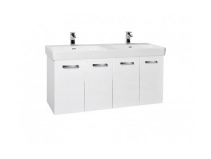 Krajcar KPS K Pro S koupelnová skříňka s umyvadlem 130 x 65 x 46 cm bílá KPSK120