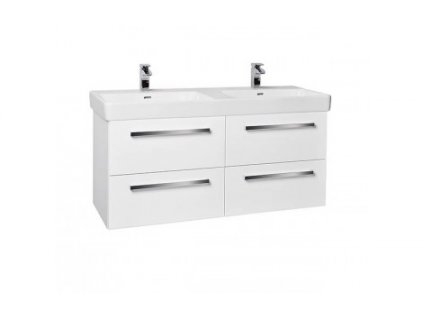 Krajcar KPS K Pro S koupelnová skříňka s umyvadlem 130 x 65 x 46 cm bílá KPS120