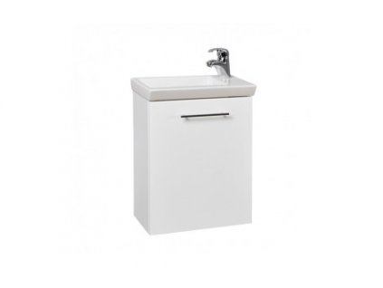 Krajcar KZ Zenon koupelnová skříňka s umyvadlem 45 x 60 x 28 cm otevírání pravé bílá KIM45