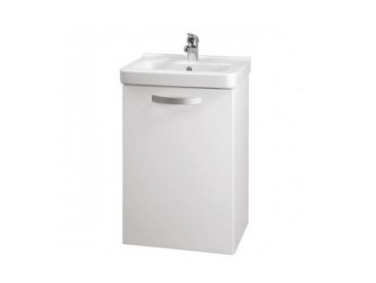 Krajcar KCK Cubito Klasik koupelnová skříňka s umyvadlem 45 x 65 x 34 cm otevírání levé bílá KCK45