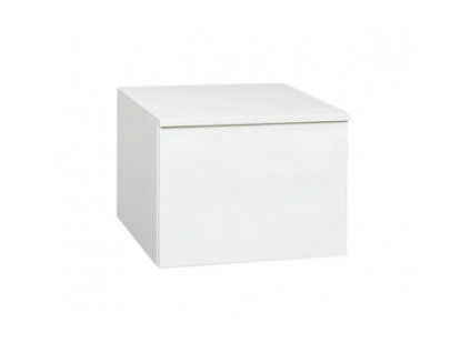 Krajcar PKQ Push koupelnová skříňka spodní 50 x 38,8 x 50 cm otevírání levé bílá PKQ5.50