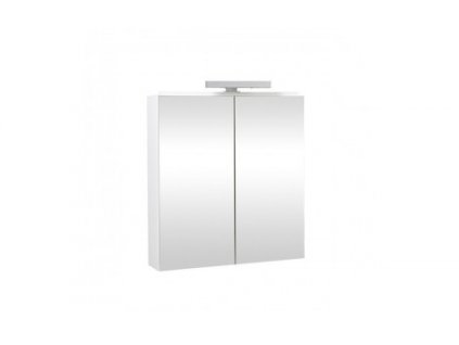 Krajcar zrcadlová skříňka s osvětlením 79,6 x 75 x 17 cm bílá ZP2.80