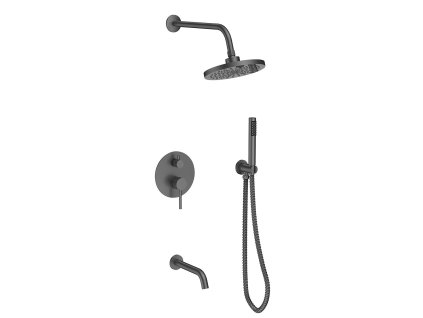 19121 podomitkovy sprchovy set veo grafitova