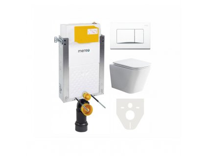 Mereo WC komplet pro zazdění s přislušenstvím MM01SETRB